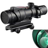 Algopix Similar Product 12 - 4x32 Scope Red Fiber Black (Optic Scope)