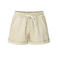 Algopix Similar Product 3 - Fudule Women Shorts Bandage Solid