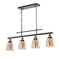 Algopix Similar Product 12 - Edvivi 4Light Antique Black Amber
