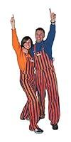 Algopix Similar Product 8 - Game Bibs Navy Blue  Orange Adult