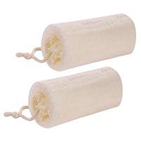 Algopix Similar Product 2 - Natural Loofah Sponge 2 Pack 5