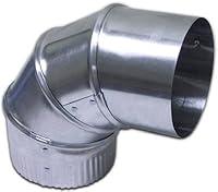 Algopix Similar Product 2 - Lambro 3" ALU ADJ Duct Elbow