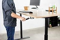 Algopix Similar Product 7 - VIVO Black Manual Height Adjustable