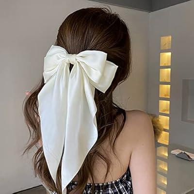 Korean Bow Hair Accessories, Ribbon Hair Clips Girls