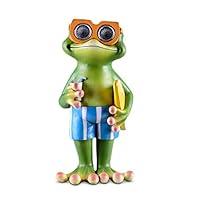 Algopix Similar Product 19 - Solar Garden Frog Decorations  Outdoor