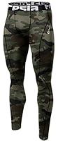 Algopix Similar Product 20 - TSLA Mens Compression Pants Cool Dry