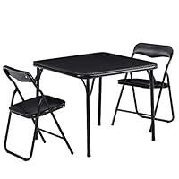 Algopix Similar Product 3 - VECELO Portable Folding Card Table