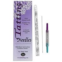 Algopix Similar Product 13 - Handy Hands N7 Tatting Needle, 7, Gray