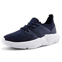 Algopix Similar Product 4 - JABASIC Kids Knit Shoes Boys Girls