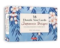 Algopix Similar Product 2 - 16 Thank You Cards Japanese Designs 4