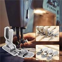 Universal Sewing Rolled Hemmer Foot Set,Rolled Hem Foot for Sewing  Machine,3mm-10mm 8PCS Wide Rolled Hem Presser Foot Set,Industrial Curved  Scroll