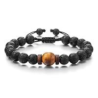 Algopix Similar Product 13 - HGDEER Natural Stone Bracelets Trendy