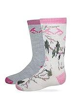 Algopix Similar Product 20 - Realtree Kids Pink Camo Boot Socks