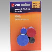 Algopix Similar Product 13 - Nobo Magnetic Clamps 1901458 Round
