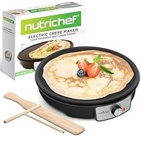 Algopix Similar Product 17 - Nutrichef Electric Crepe Maker 