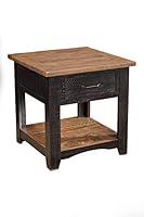 Algopix Similar Product 12 - Martin Svensson Home Rustic End Table