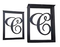 Algopix Similar Product 19 - Metal Table Legs Rectangular Monogram