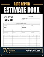 Algopix Similar Product 14 - Auto Repair Estimate Form book