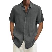 Algopix Similar Product 7 - Mens Hawaiian Short Sleeve Shirts