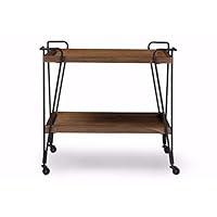 Algopix Similar Product 7 - Benjara Industrial Style Ash Wood