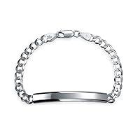 Algopix Similar Product 2 - Bling Jewelry Unisex Miami Cuban Curb
