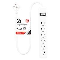 Algopix Similar Product 6 - GE 6Outlet Surge Protector 2 Ft
