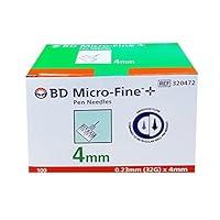 Algopix Similar Product 5 - Bd Micro Fine Plus 32g X 4mm Pen