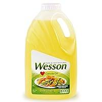 Algopix Similar Product 1 - Wesson Pure Canola Oil, 128 oz