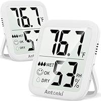 Algopix Similar Product 20 - Antonki Room Thermometer Indoor