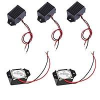Algopix Similar Product 18 - tatoko 5PCS Mini Buzzers with Leads 