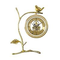 Algopix Similar Product 18 - ZTHYSHXA Table Clock ﻿ Bird Shaped Desk