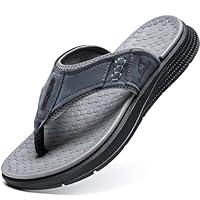 Algopix Similar Product 12 - Quickshark Mens Genuine Leather Flip