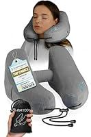Algopix Similar Product 8 - FLOWZOOM Inflatable Travel Pillows for