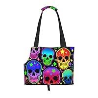 Algopix Similar Product 7 - Small Dog Carrier Sling Neon Stars