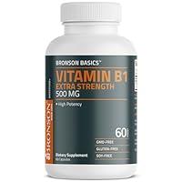 Algopix Similar Product 13 - Bronson Vitamin B1 Extra Strength 500