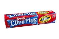 Algopix Similar Product 19 - Saran Cling Plus Plastic Wrap 200 Sq