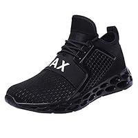 Algopix Similar Product 13 - Sunyastor Mens Sneakers High Elastic