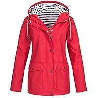 Algopix Similar Product 1 - HRAPDA Rain Jackets for Women