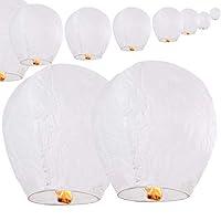 Algopix Similar Product 1 - Chinese Sky Wish Lanterns Biodegradable