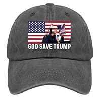 Algopix Similar Product 10 - Tywonmy Trump Hat God Save Trump Hat