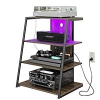 Algopix Similar Product 8 - furomate 4Tier AV Media Stand with