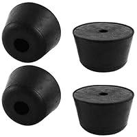Algopix Similar Product 1 - uxcell Conical Cap Furniture Table Leg