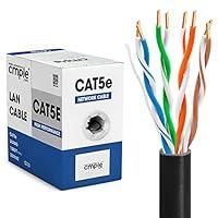 Algopix Similar Product 12 - Cmple  Cat5e Ethernet Cable 1000ft