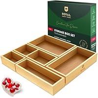 Algopix Similar Product 6 - ROYAL CRAFT WOOD Luxury Bamboo Drawer