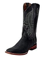 Algopix Similar Product 18 - Ferrini Mens Lizard Belly Black SToe