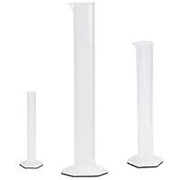 Algopix Similar Product 10 - Plastic Graduated Cylinder Set 3 Sizes