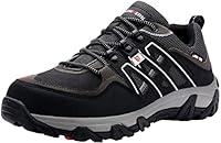 Algopix Similar Product 8 - LARNMERN Steel Toe Shoes for Men Slip