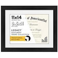 Algopix Similar Product 10 - Americanflat 11x14 Diploma Frame with