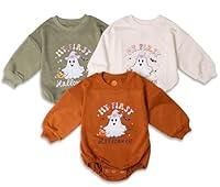 Algopix Similar Product 10 - TinhUSromper 3Pcs My First Halloween