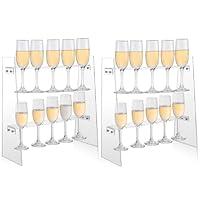 Algopix Similar Product 6 - Yoande 2 Pcs Champagne Wall Stand